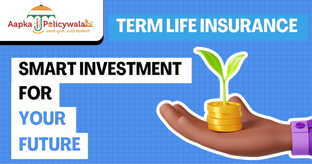 "Happy family protected by term life insurance policy, symbolizing financial security and peace of mind."
