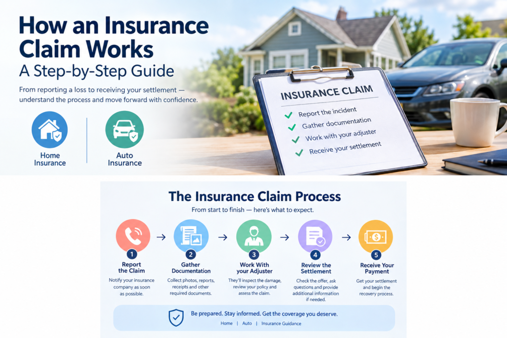 How Does an Insurance Claim Work? A Step-by-Step Guide insurance claim process guide